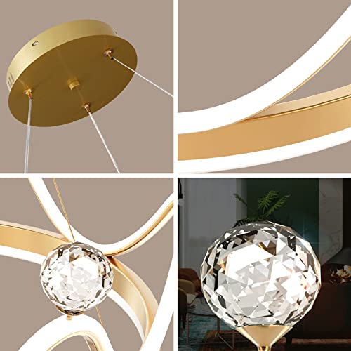 Suspension couronne chambre enfant pour éclairage doux LED - 5