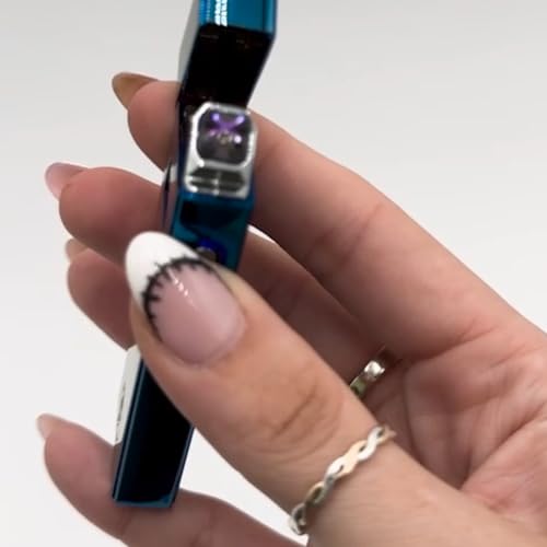 Encendedor eléctrico de aluminio IllumiArc azul miniatura 3