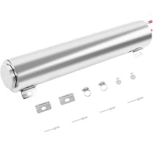 Radiator Coolant Overflow Tank 2'' x 10'' Inch Polished Stainless Steel 14 OZ OverFlow Reservoir