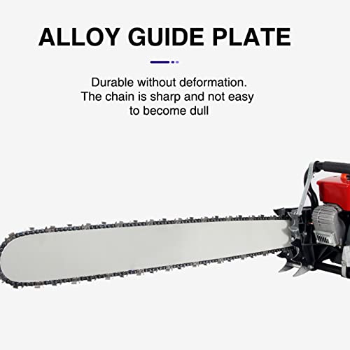 ZHANGTAOLF Gaskettensägen 105.7Cc 2 Zyklus Benzin Angetrieben, Kabelfreie Kettensägen 42 Zoll Kettensägengartenwerkzeug… – Bild 5