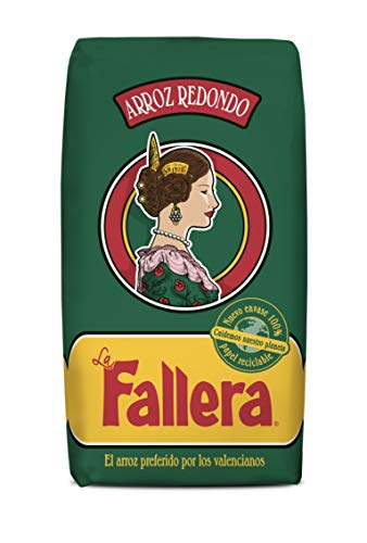 La Fallera Arroz Redondo Blanco, 1kg