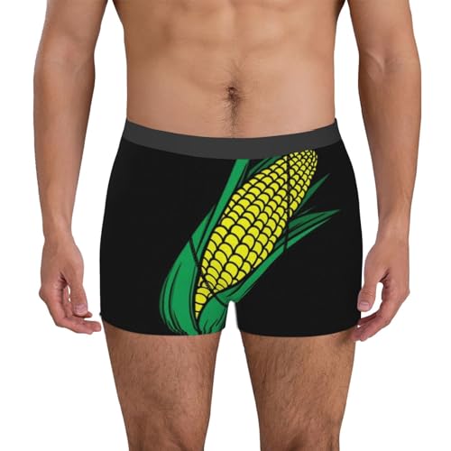 Corn On The Cob Fashion Underwear 3d Printed Underpants Breathable Soft Boxer Brief For Men