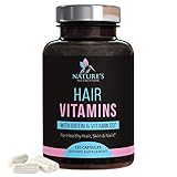 Hair Skin and Nails Vitamins - Extra Strength Hair Multivitamin to Support Growth, Strength, Health - with Biotin, Vitamin D, Vitamin B12 - Made in USA - for Women and Men, Non-GMO - 120 Capsules