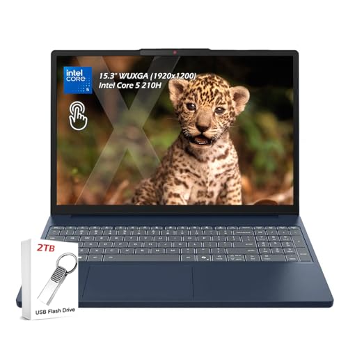 Lenovo IdeaPad Slim 3i 15.3' WUXGA (1920x1200) IPS 300nits Anti-Glare 60Hz...