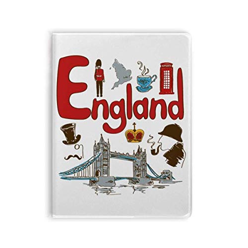 Carnet de notes Angleterre couverture souple format A5 pages lignées style britannique