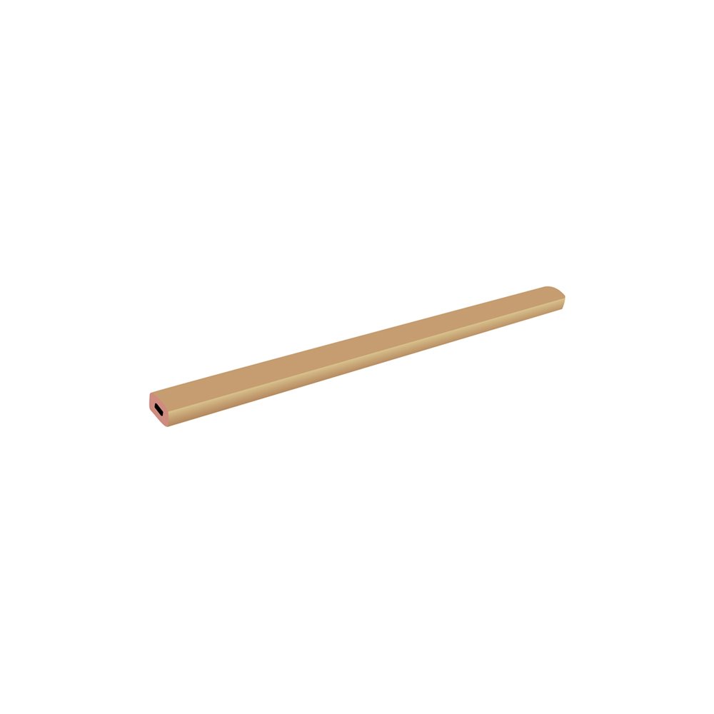 Metrica 51004 144 Crayons menuisier 18 cm Nature