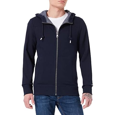 TOM TAILOR Herren Hoodie Sweatshirtjacke 1030558, 10668 Cover
