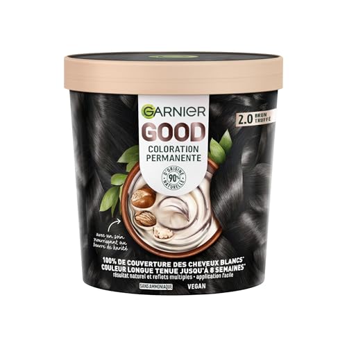 Coloration Permanente 2.0 Truffé Sans Amoniaque Couvre 100% Cheveux Blancs Good Garnier La Boite - vue 3