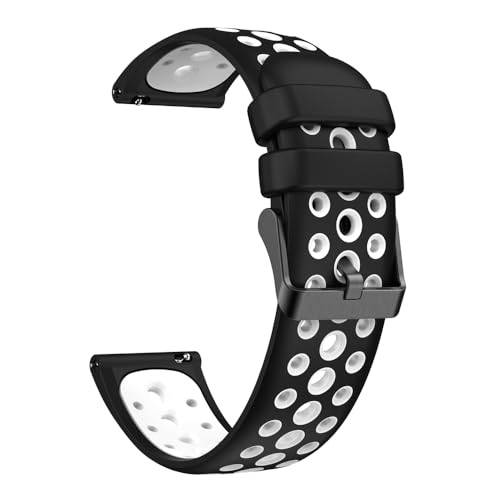 Bracelet silicone 22mm étanche couleur agate pour montre Huawei