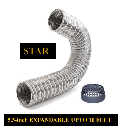 Star 5.5 inch 10 feet Chimney pipe - Image 2