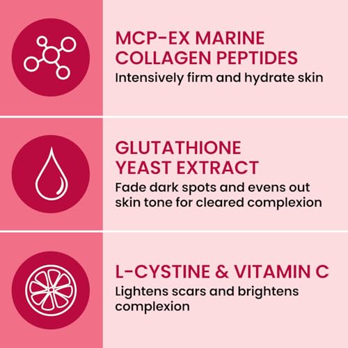 AFC Japan Collagen White Beauty with Marine Collagen Peptide, Glutathione, L-Cystine - 1.5X Better Absorption Than Other Collagen – for Skin Firmness & Whitening– 90 Days Supply's - Image 5