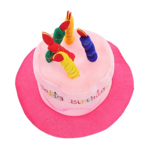 VALICLUD Sombrero De Decoración Para Fiesta De Cumpleaños Sombrero De Cubo Para Cumpleaños Sombreros De Cumpleaños Para Mujeres Sombreros De Feliz Cumpleaños Para Adultos Mini