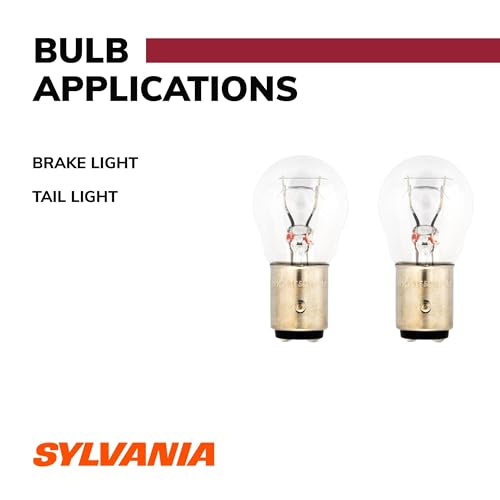 SYLVANIA 2357 Long Life Miniature Bulb, (Contains 2 Bulbs)
