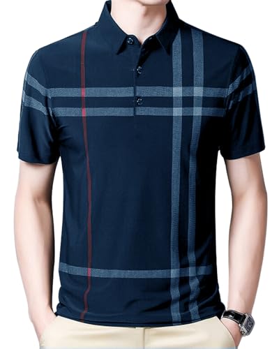 Image of Nobel Monk Men's Regular Fit Polo T Shirt |Half Sleeves |Collar Tshirts |Casual T-Shirt for Men