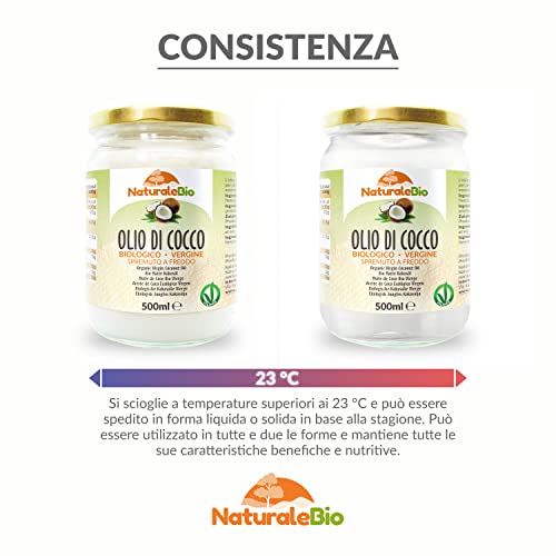 NaturaleBio Olio di cocco