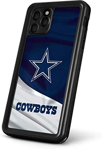 Skinit Waterproof Phone Case Compatible with iPhone 11 Pro Max - Officially Licensed NFL Dallas Cowboys Design