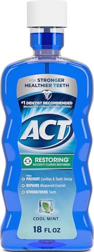 ACT Restoring Fluoride Mouthwash 18 fl. oz...