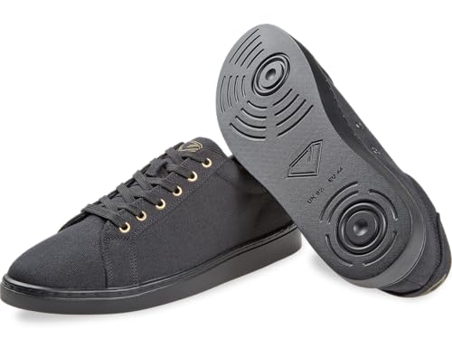 Chaussures Diamant Mixte Ritmo Black Canvas basket basse mixte - 2