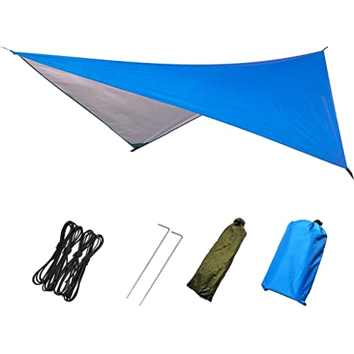 Lona impermeable de 300 cm con toldo multifuncional resistente al viento para hamaca