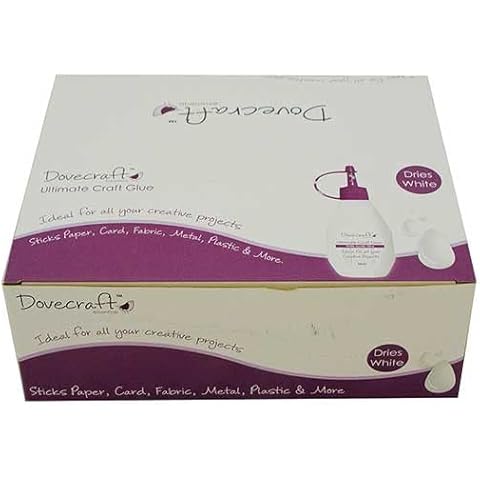 Dovecraft Ultimate Acrylic Craft Glue - Dries White - Cardmaking Arts Crafts - 1 pc - Simply Sew Crafty™ Cover