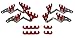 Moroso WIRE LOOM KIT,CNTRBLT,RED (72141)