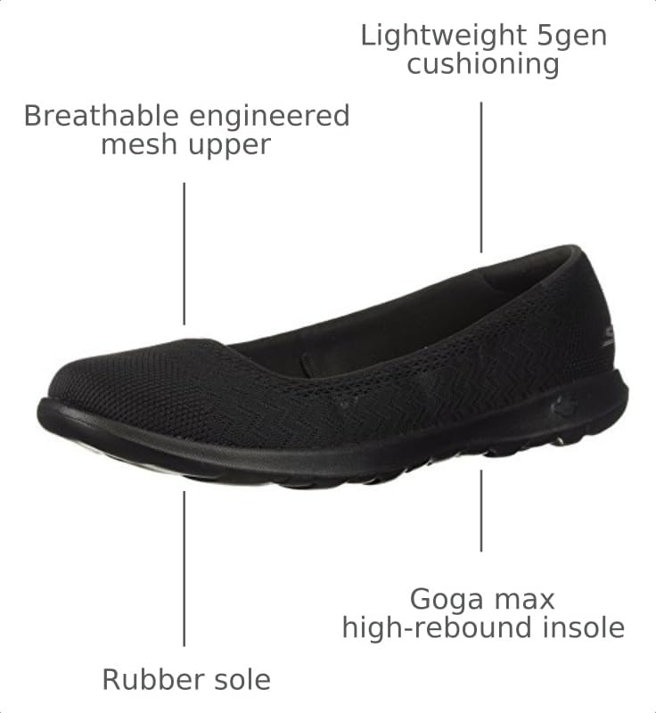 Image of Skechers Women's Go Walk Lite - Gem Walking Shoes