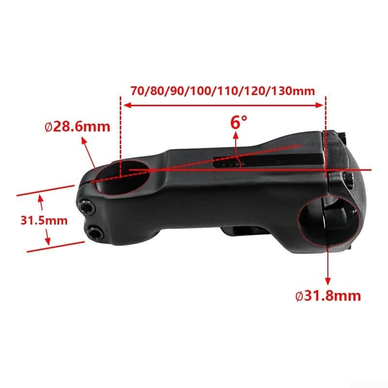 Potence Vélo T800 31.8mm Câblage Potence Vélo T800 31.8mm Câblage
