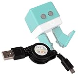 robot zowi bq Diseño compacto y ligero DURAGADGET Cable MicroUSB Retráctil para BQ Zowi El Robot - Carga Y Sincronización - Ideal como Repuesto