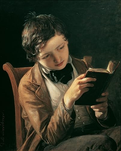 Lienzo decorativo de pintura clásica de Johann Baptist Reiter para salón o despacho