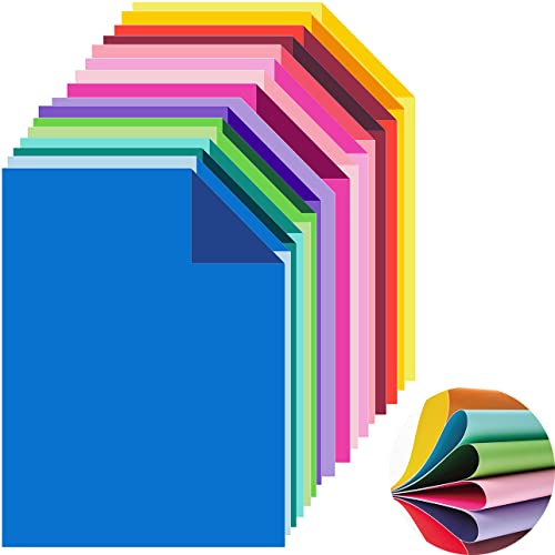 Livholic 200 Colored Cardstock Paper,Colorful Card Stock 250Gsm Heavy Weight Craft Paper Pack For Diy Art, Scrapbook, Paper Crafting,School Supplies (200) #TOP5