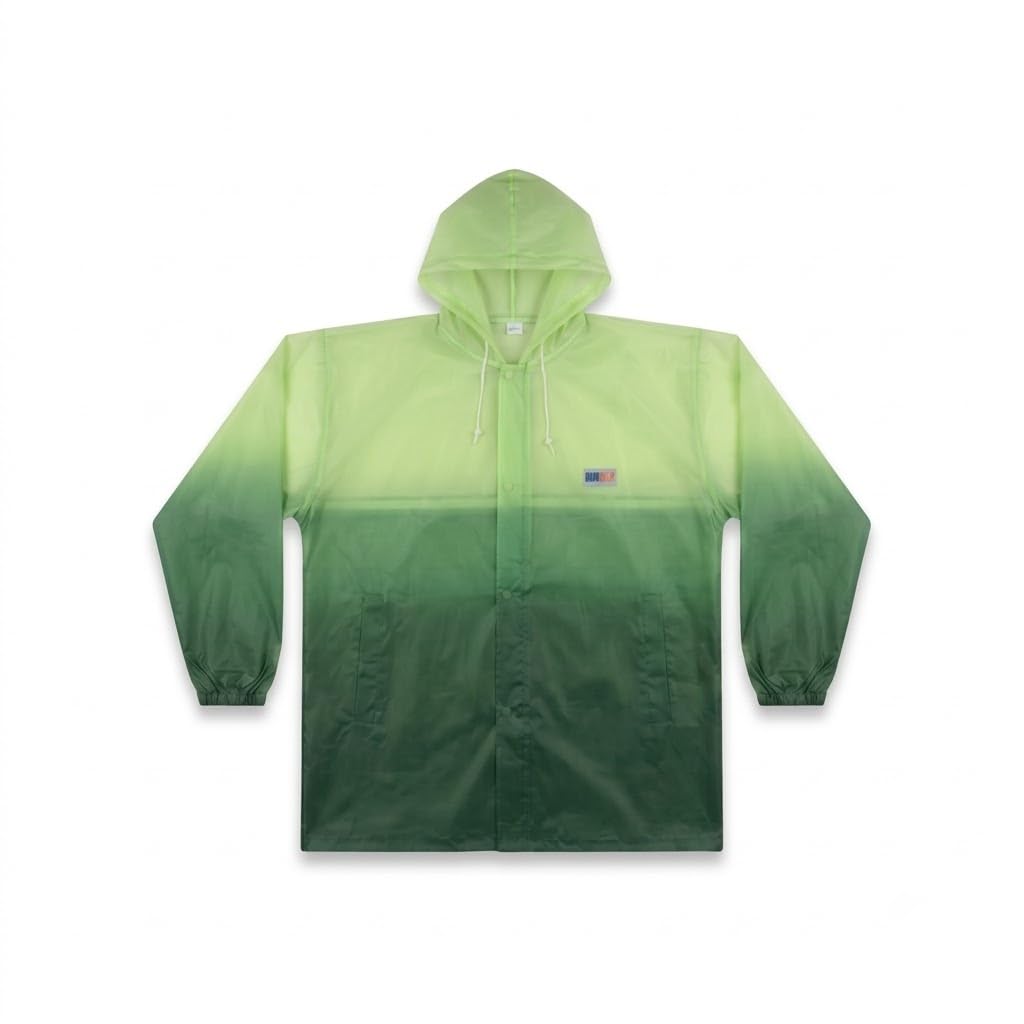Waterproof Rain Jacket for Men & Women, Portable Hooded Raincoat, Lightweight Reusable Polyester Rainwear for Bike Riding, Hiking, Travel, Office Commute & Monsoon Use-image-27