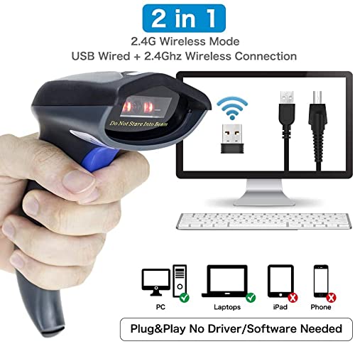 2 in 1 Wireless and Wired Connection