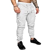Lexiart Mens Fashion Casual Cargo Pants Workout Athletic Cotton Sport Gym Pants Sweatpants Trousers...