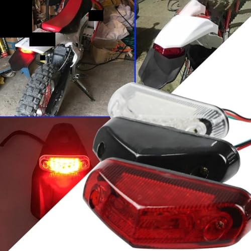 Luz trasera de motocicleta universal para solucionar fallos de frenado 2
