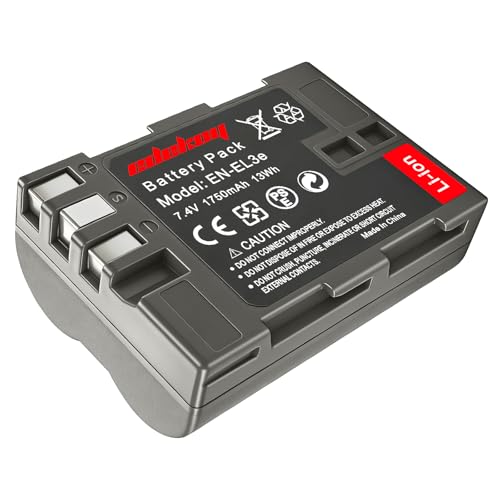 EN EL3 EN EL3e   Batería de 1750 mAh compatible con cámara Nikon D70 D70s D90 D80 D300 D200
