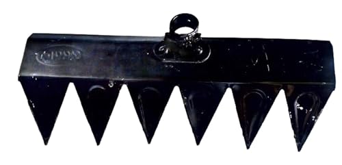 Garden rake Heavy Duty Rake V Shaped - Black withoot Handle