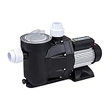 Niome 2.5hp Swimming Pool Pump Motor Above Ground Swimming Pool Filter W/Strainer Baske, 148 GPM/1850W