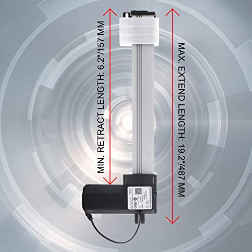 Mophorn Ap-A88 Electric Recliner Motor Replacement Kit Dc Motor 21" Stroke Okin Power Recliner Motor Linear Actuator For Electric Sofa Massage Chair Reclining Chairs Motor #TOP2