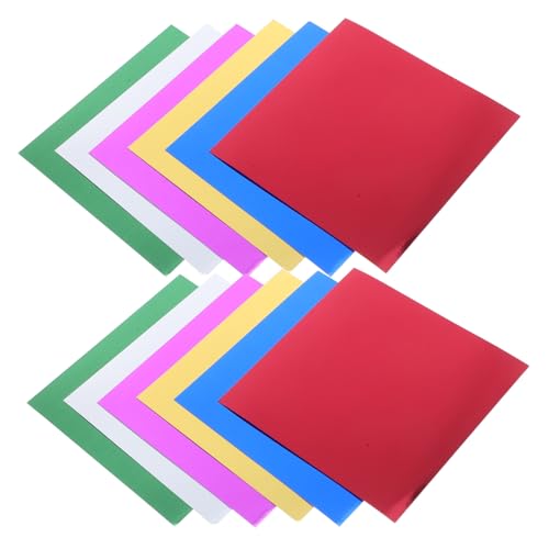 Papier cartonné métallique Mikikit effet miroir 224 feuilles pour DIY