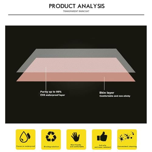 Kids Boy Girl Raincoat Solid Color Portable Lightweight Outdoor Rainproof Windproof Mudproof Rainwear3