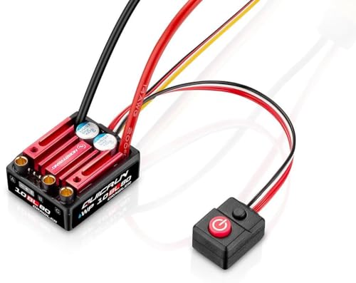 HOBBYWING QuicRun WP10BL80-G2 Brushless ESC, 1/10 Crawler, Waterproof IP67, 80A, 2-4S LiPo