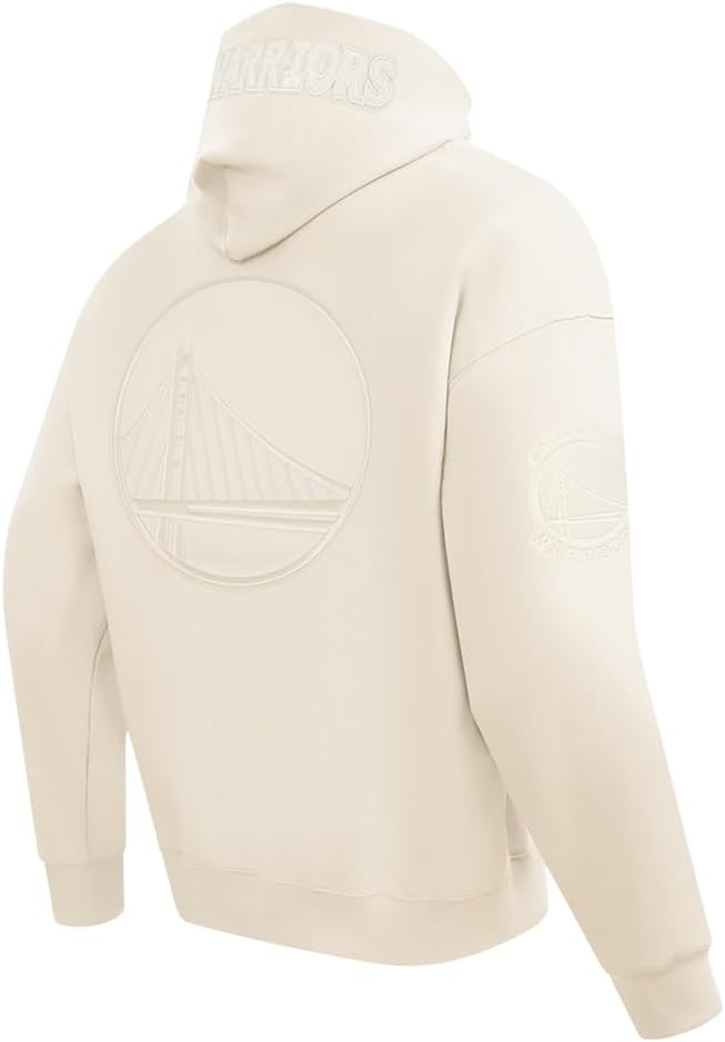 Pro Standard NBA mens Mens Nba Golden State Warriors Neutrals Player Fleece Pull Over Hoodie - Image 4