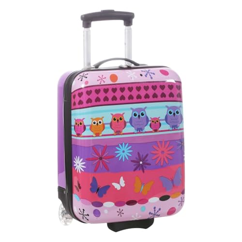 Valise Cabine 50 cm pour Enfant Violet