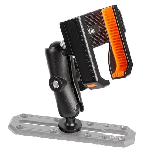 xik Kayak Phone Holder Mount with T-Bolt Track Ball Boat Track Phone Mount Holder [1s Lock & Release][360 Adjustable] Fits 4.7-7.2 Smartphones