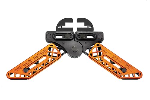 Pine Ridge Archery unisex adult Kwik Stand Bow Support, Orange, Universal US
