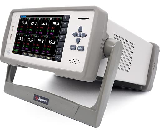 8 Channel Temperature Meter Thermocouple Thermometer Industrial Temperature Datalogger with Accuracy 0.2%+1℃ Resolution 0.1℃ RS232C USB Interface