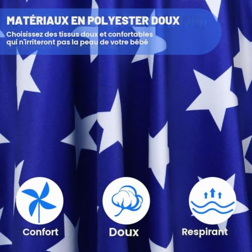 AOOWU Deguisement Enfant, Deguisement pour Fille, Costume de super-héros avec masque pour les yeux, Déguisement Classique, Costume pour Cosplay Costume Halloween Carnaval (130CM) – vue 2