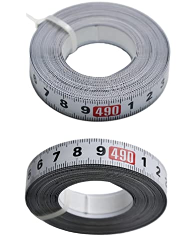 Cinta métrica adhesiva 5 m x 1/2 pulg miniatura 6