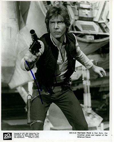HARRISON FORD signed autographed STAR WARS HAN SOLO photo