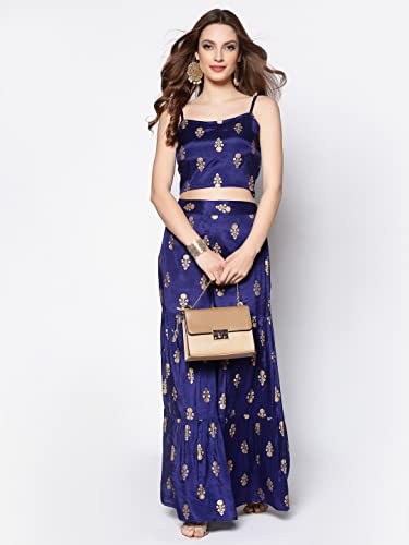 Image of SERA Women's Silk Fit and Flare Full Length Casual Dress